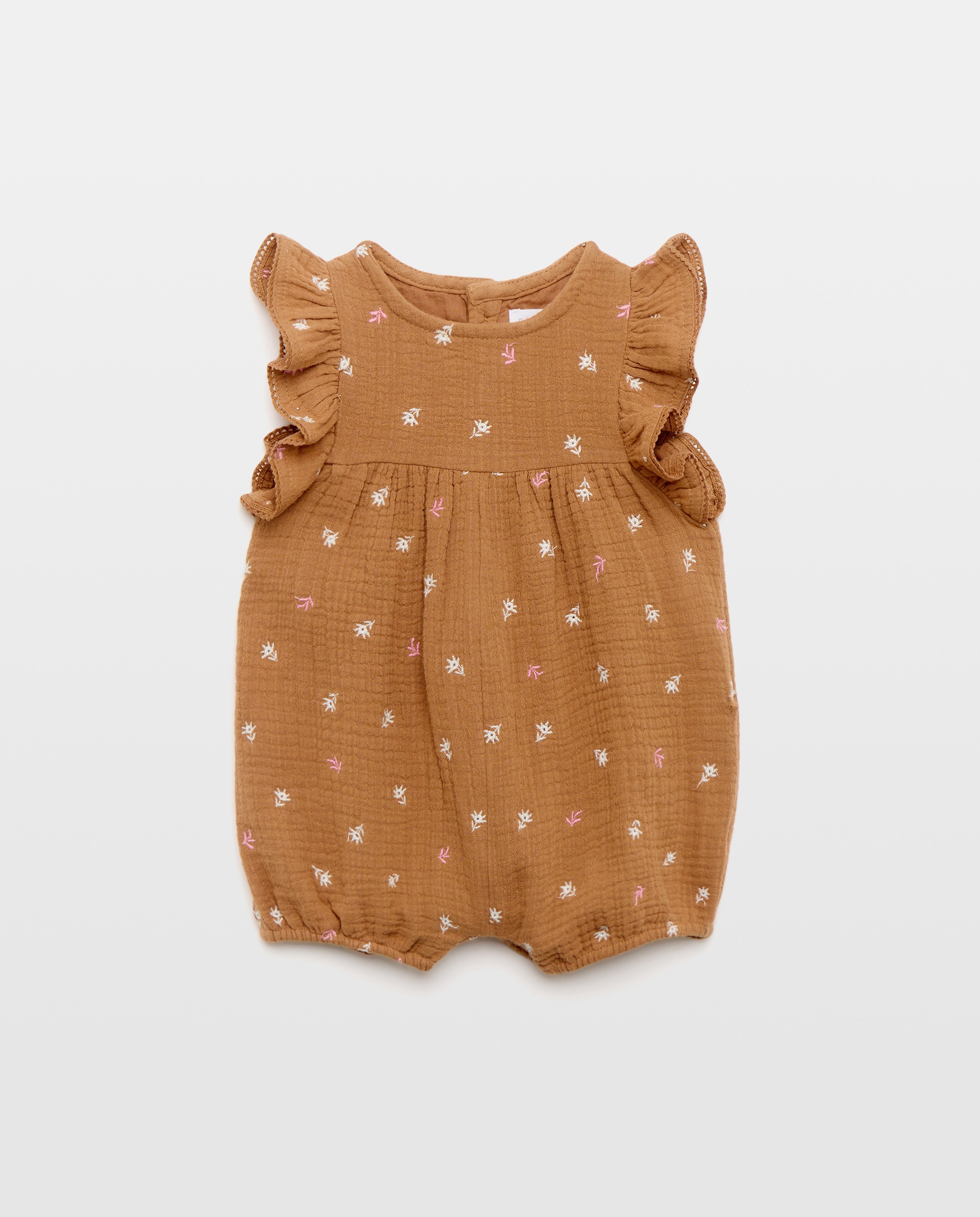 Imagem 0 de Babygrow de Bebé de Chiffon Duplo Bordado