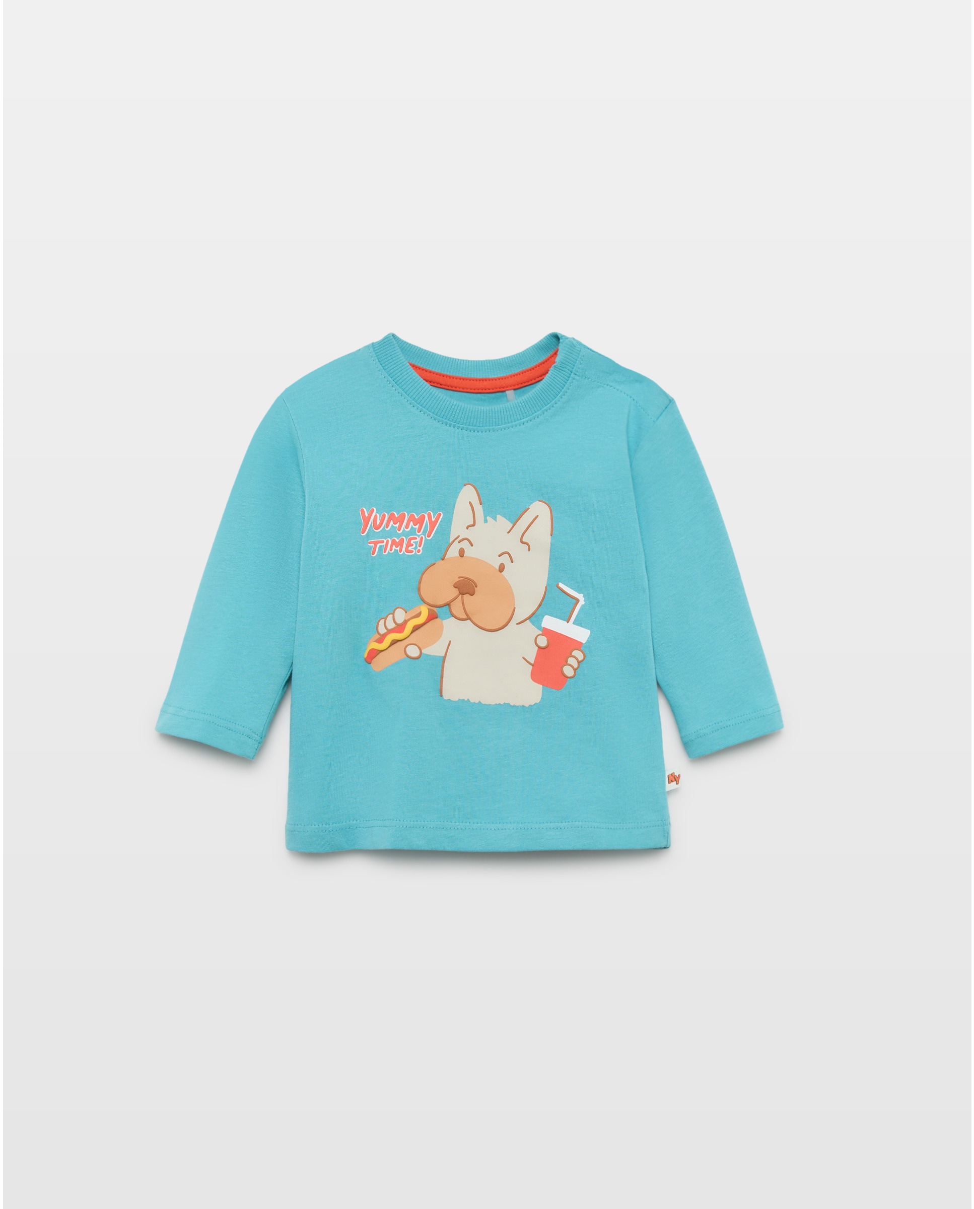 Imagem 0 de Camisola de Bebé com Manga Comprida e Estampado Posicional