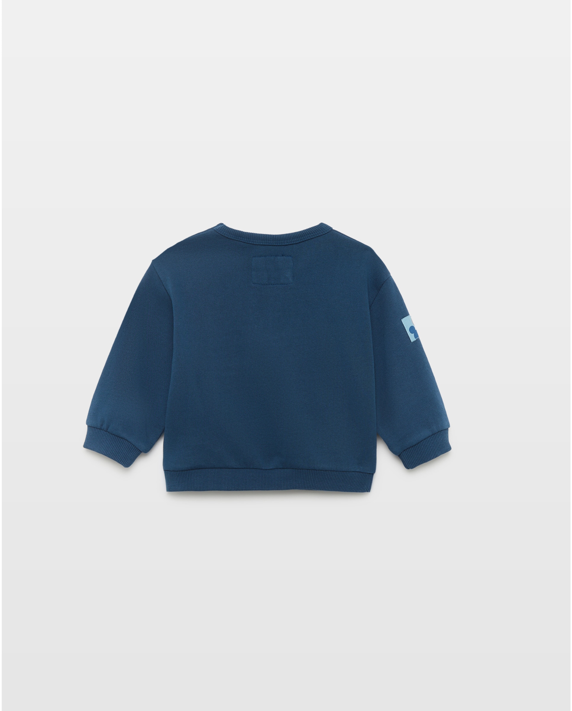 Sweatshirt Fechada de Bebé com Fantasia Mickey Azul-marinho-2