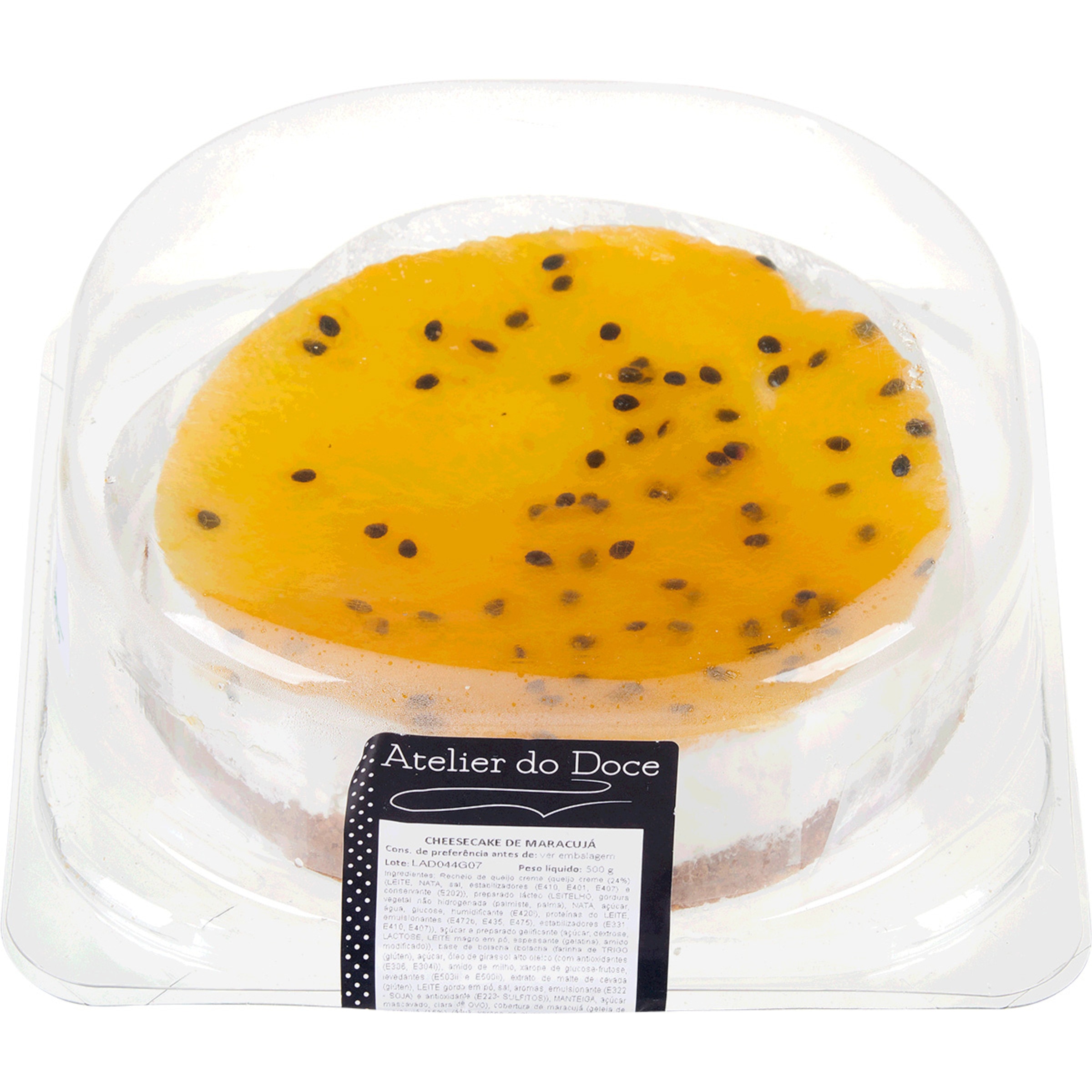 Cheesecake de Maracujá embalagem 500 g