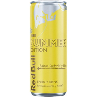 bebida energética Summer sudachi lime lata 250 ml - Red Bull