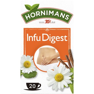 Infudigest infusión de manzanilla, regaliz y menta estuche 20 bolsitas - Hornimans