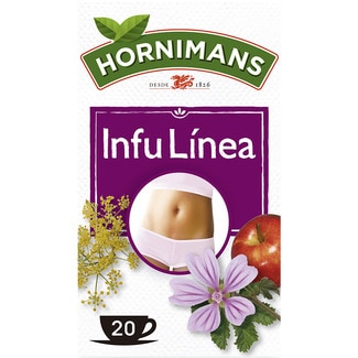 Infulínea infusión con malva, hinojo, saúco y manzana estuche 20 bolsitas - Hornimans
