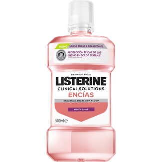 enjuague bucal Encías menta suave frasco 500 ml - Listerine