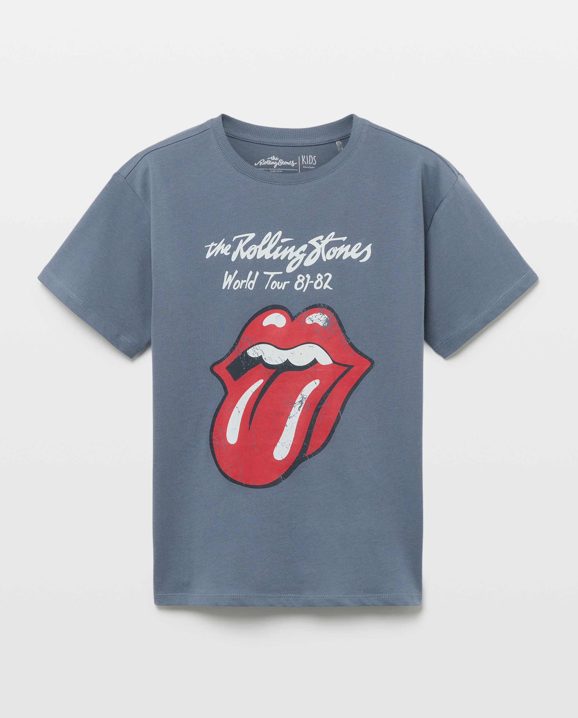 Imagem 0 de T-shirt de Manga Curta com Estampado Rolling Stones