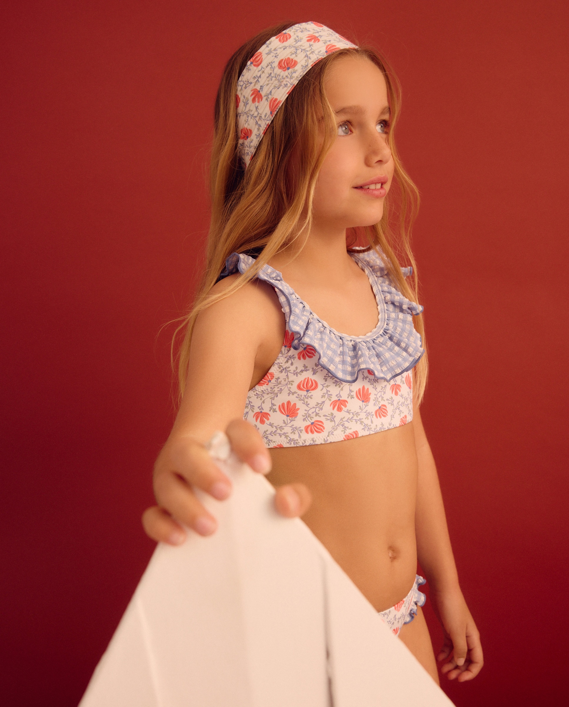 Biquíni Garden com Estampado Floral Coconut El Corte Inglés Branco-2