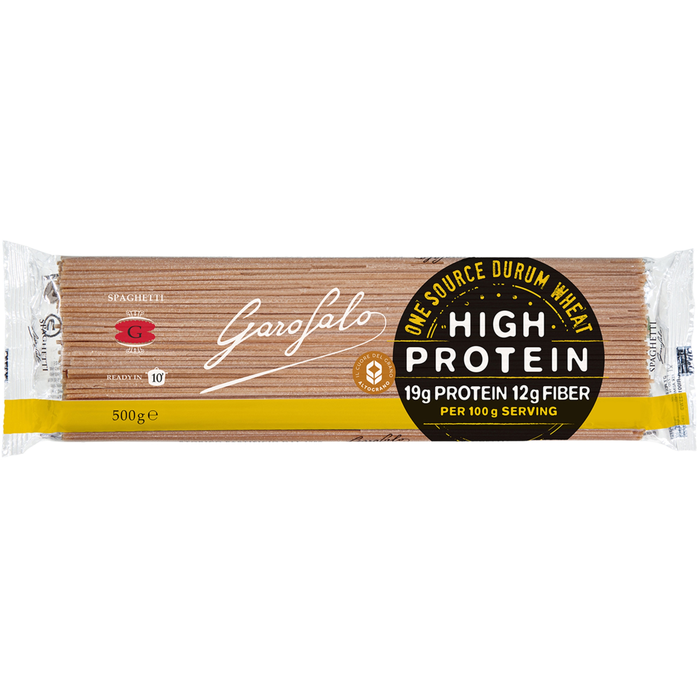 espaguetis proteicos de trigo duro paquete 500 g