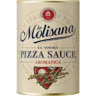 salsa para pizza La Nostra Pizza Sauce aromática 100% tomates italianos lata 400 g - La Molisana