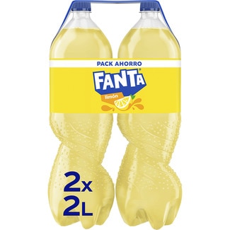 refresco de limón con gas pack 2 botellas 2 l - Fanta