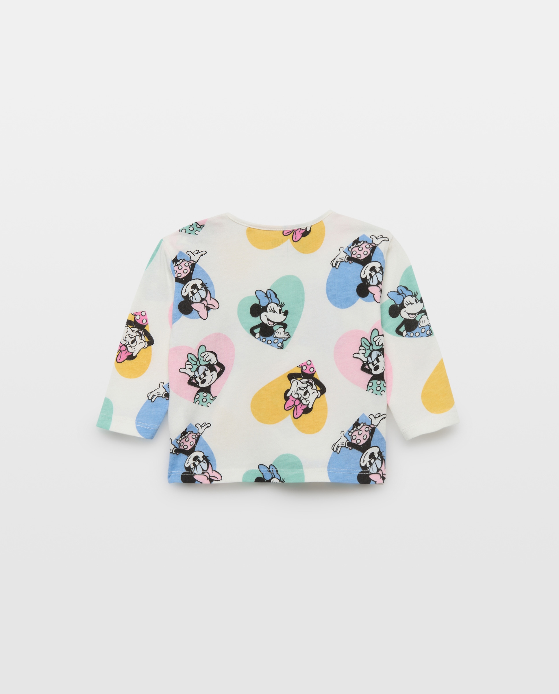 Pack de T-shirts de Bebé com Estampado de Fantasia Minnie Multicolor-2