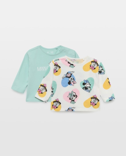 Pack camisetas para bebés con estampado fantasía MINNIE - Baby El Corte Inglés - Multicolor