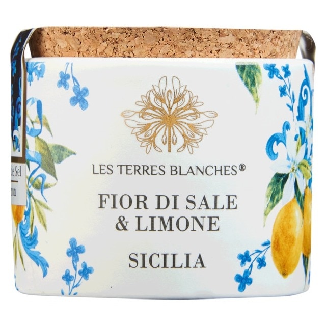 Imagem 0 de Les Terres Blanches Flor de Sal da Sicília com limão 70 g