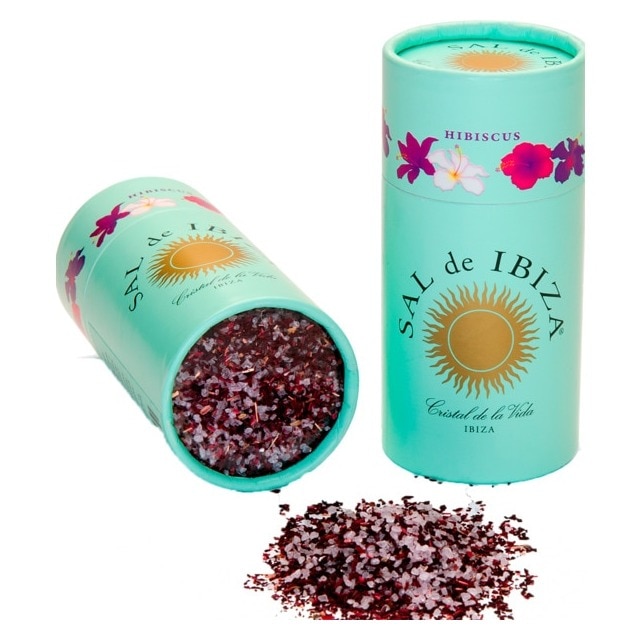 Imagem 0 de Sal de Ibiza Granito Sal de Mesa com Hibiscus 90 g