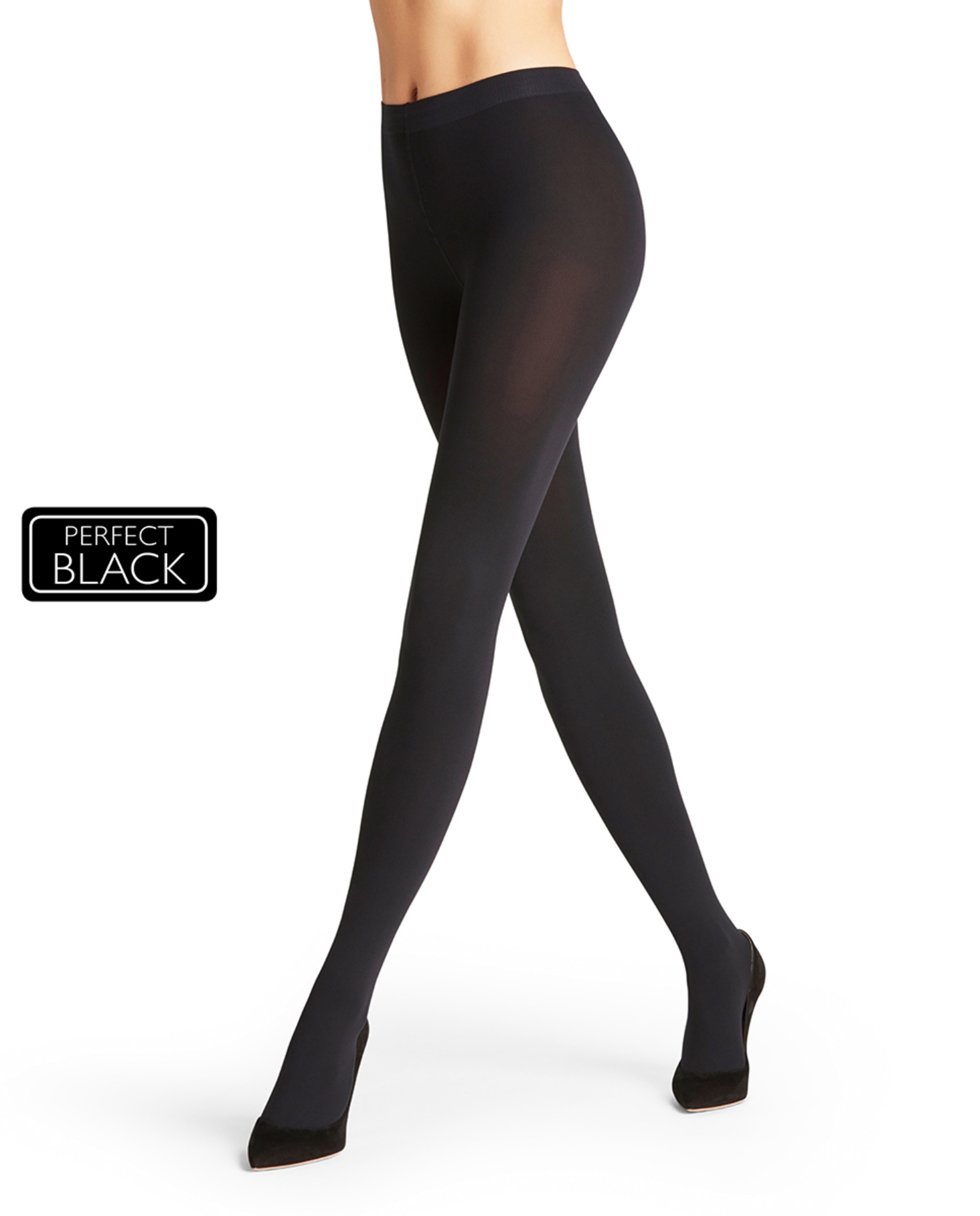 Collants térmicos opacos e mate de 60 deniers de mulher Falke Preto-1