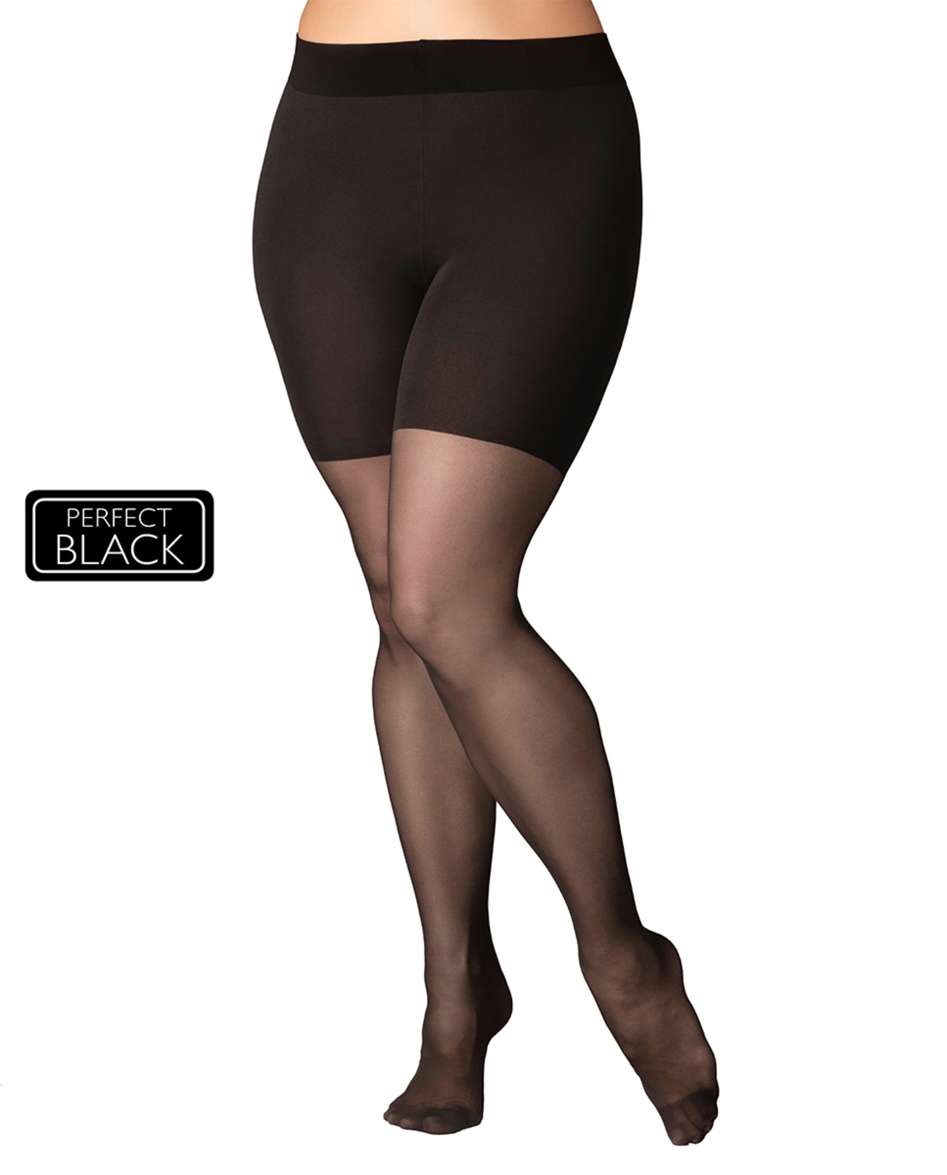 Panty Falke transparente mate 20 deniers - Negro Negro-1
