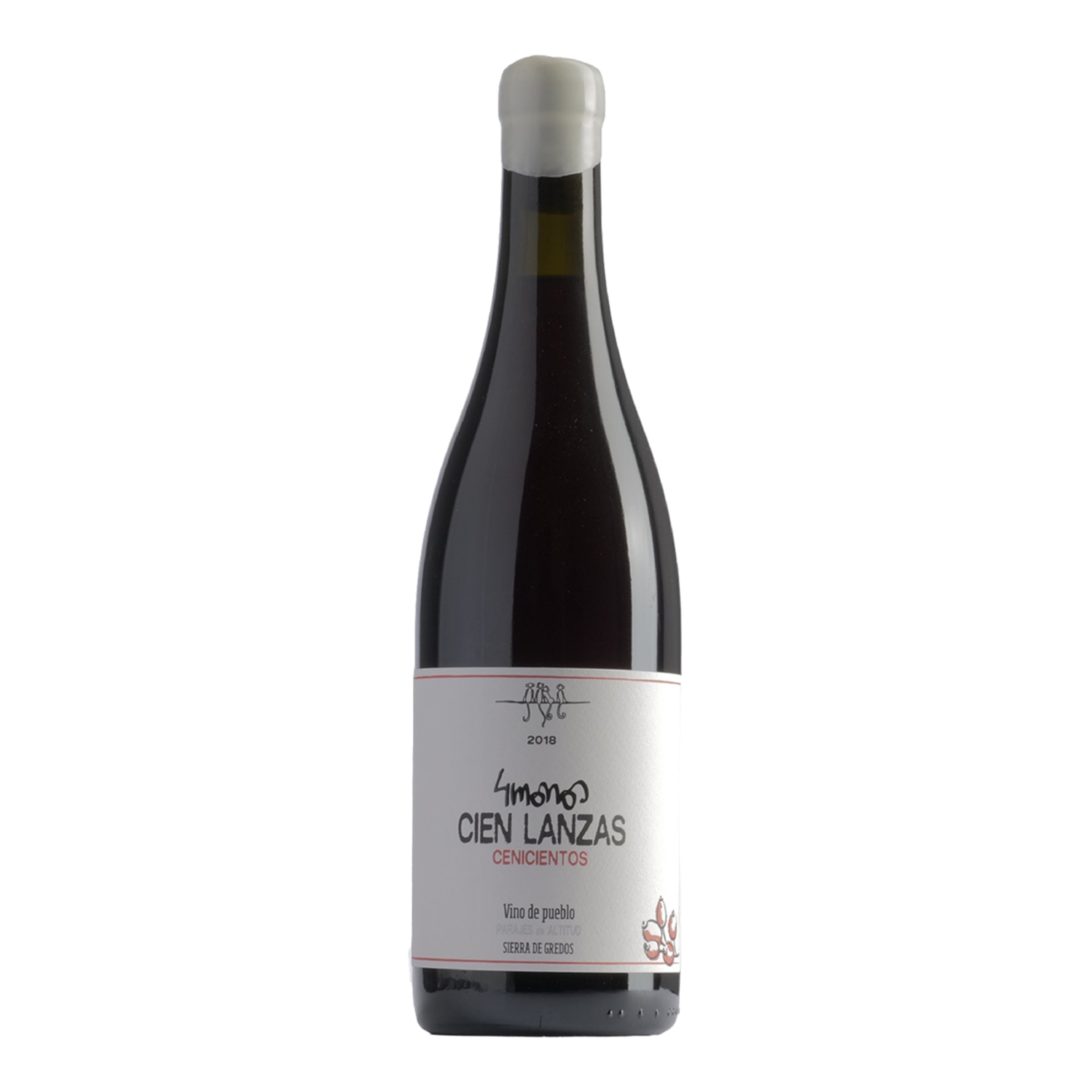 Imagen 0 de Vino tinto 4 monos 2022 Cien Lanzas Madrid