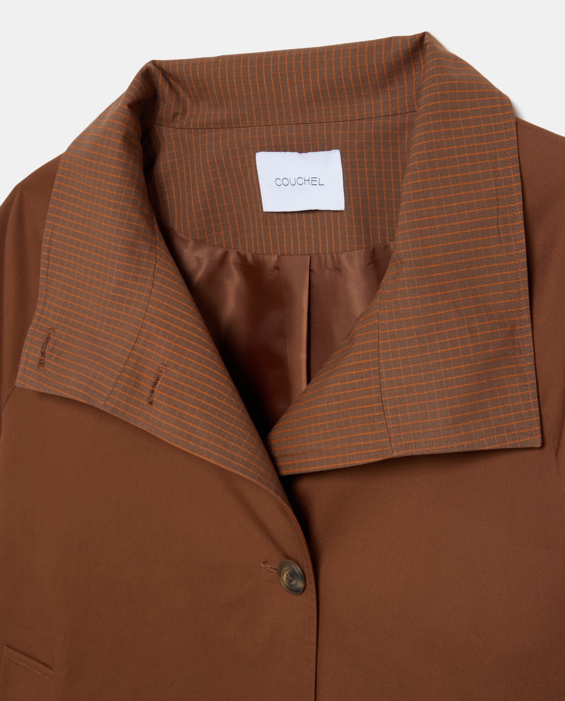 Parka Ligeira Lisa 770 Terracota-2