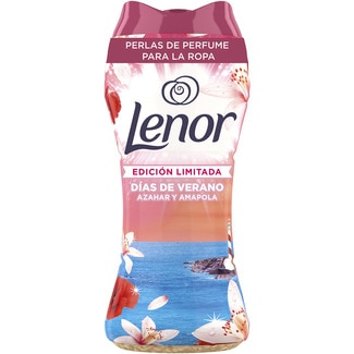 perlas para la lavadora perfumadas aroma Días de Verano Azahar y Amapola bote 16 dosis - Lenor