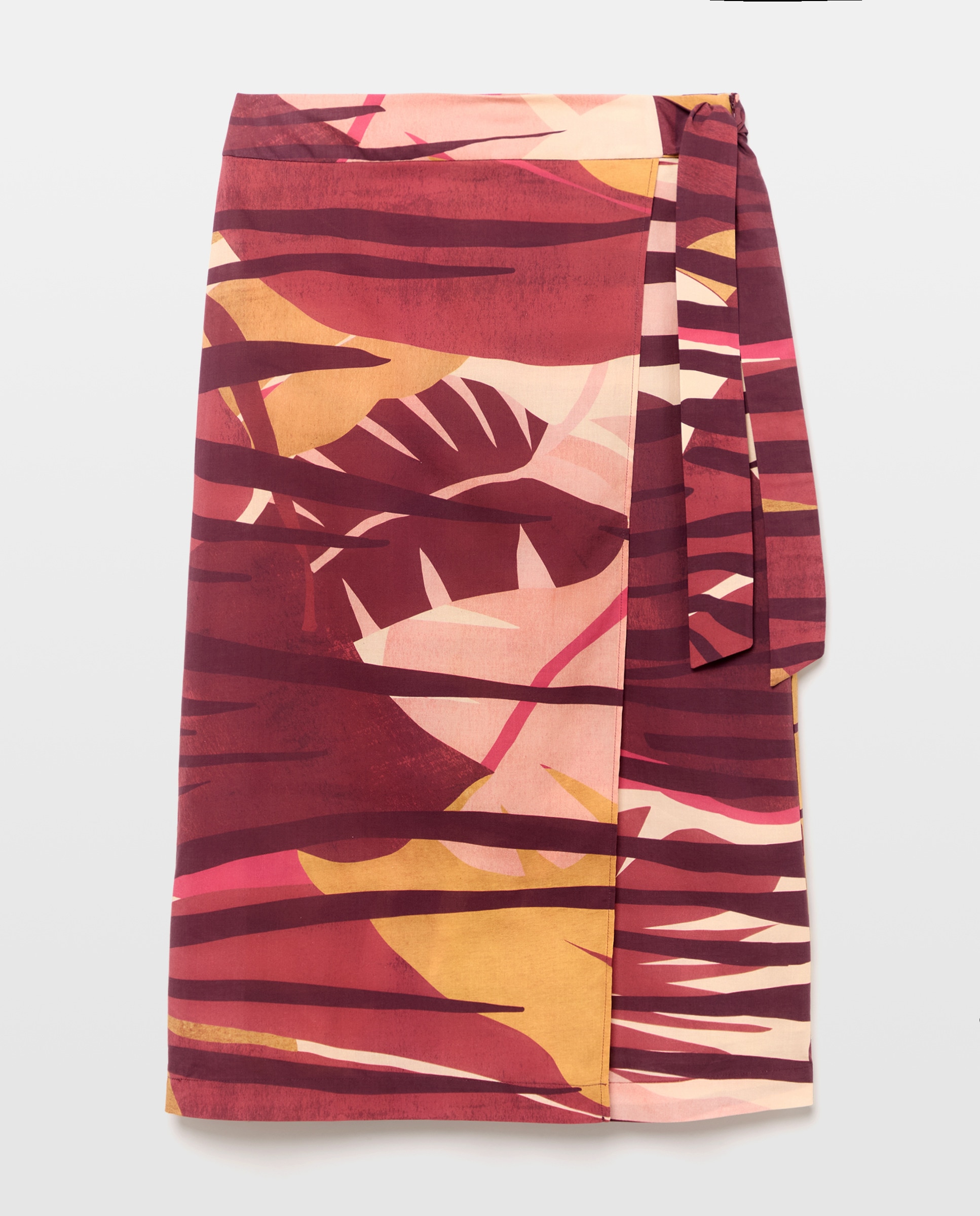 Imagem 0 de Saia Páreo Estampada