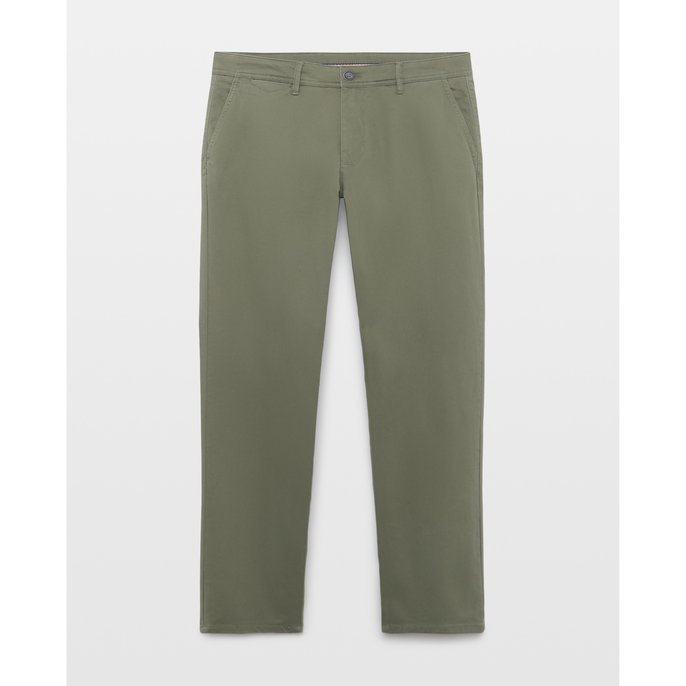 Calças Chino Straight Stretch 520 Caqui-4