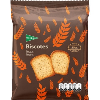 biscotes fuente de fibra envase 225 g - El Corte Ingles