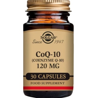Cápsulas Vegetarian CoQ-10 120MG embalagem 30 unidades - Solgar