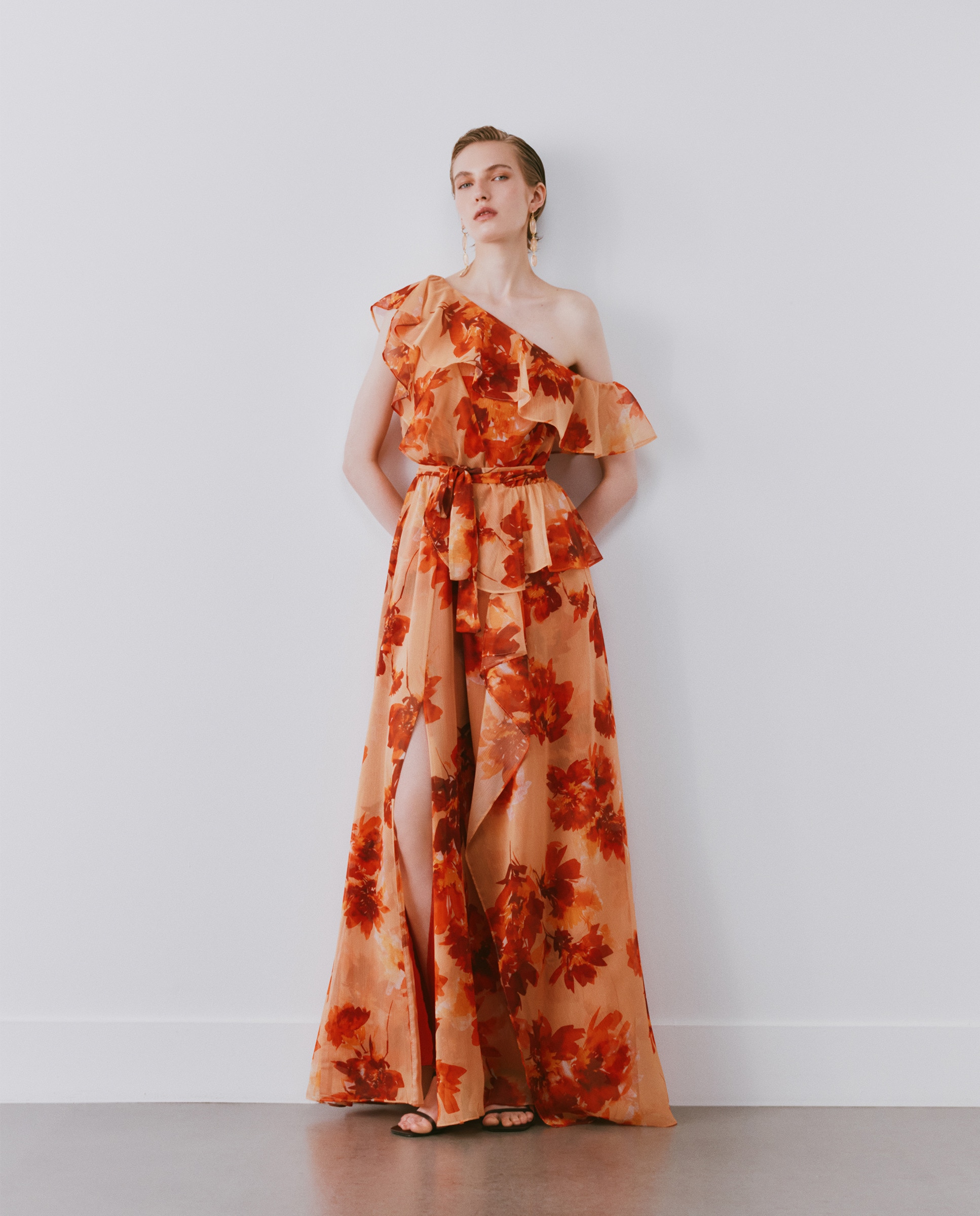 Imagem 0 de Vestido Comprido Estampado