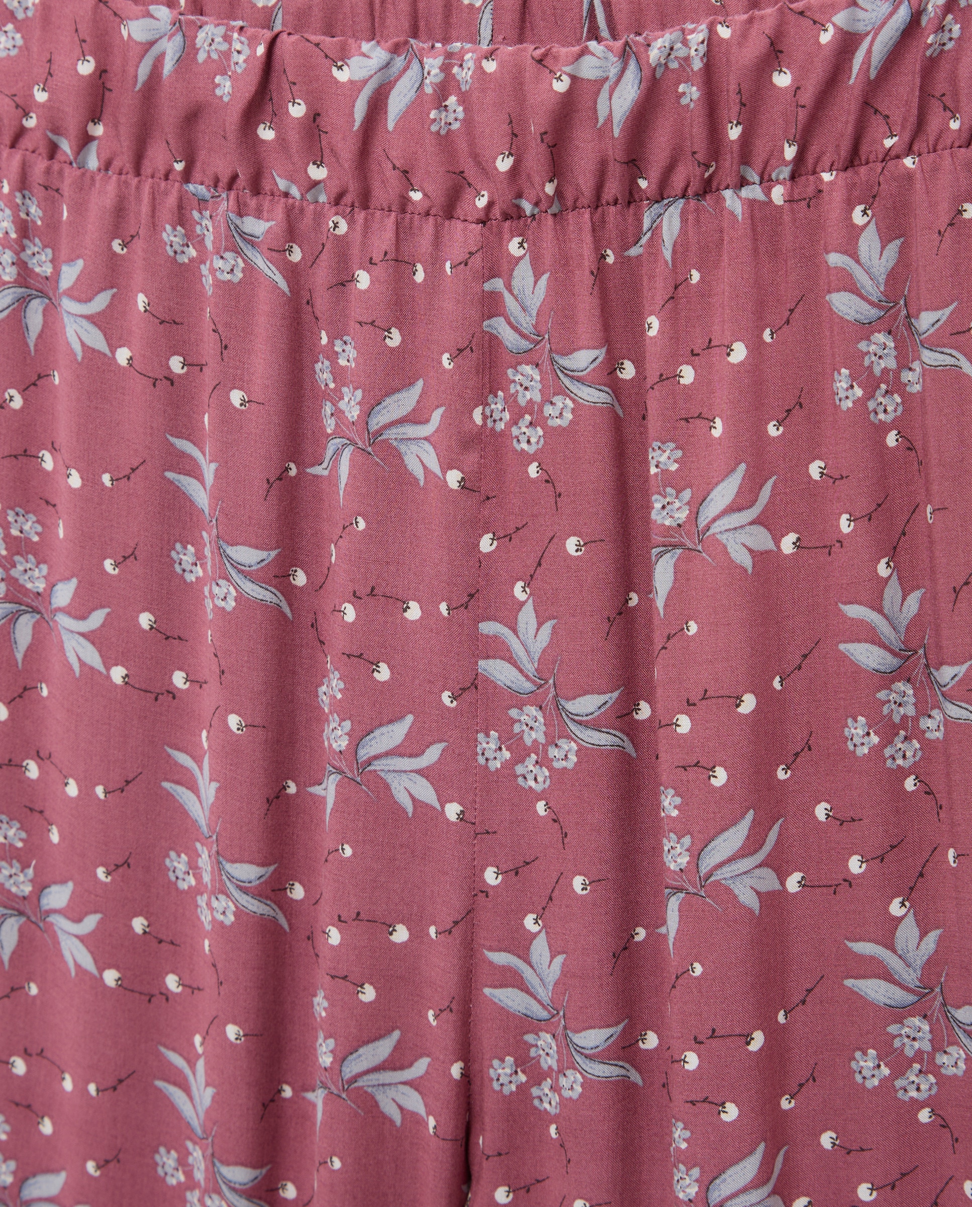 Pijama mujer dos piezas estampado Burdeos-4