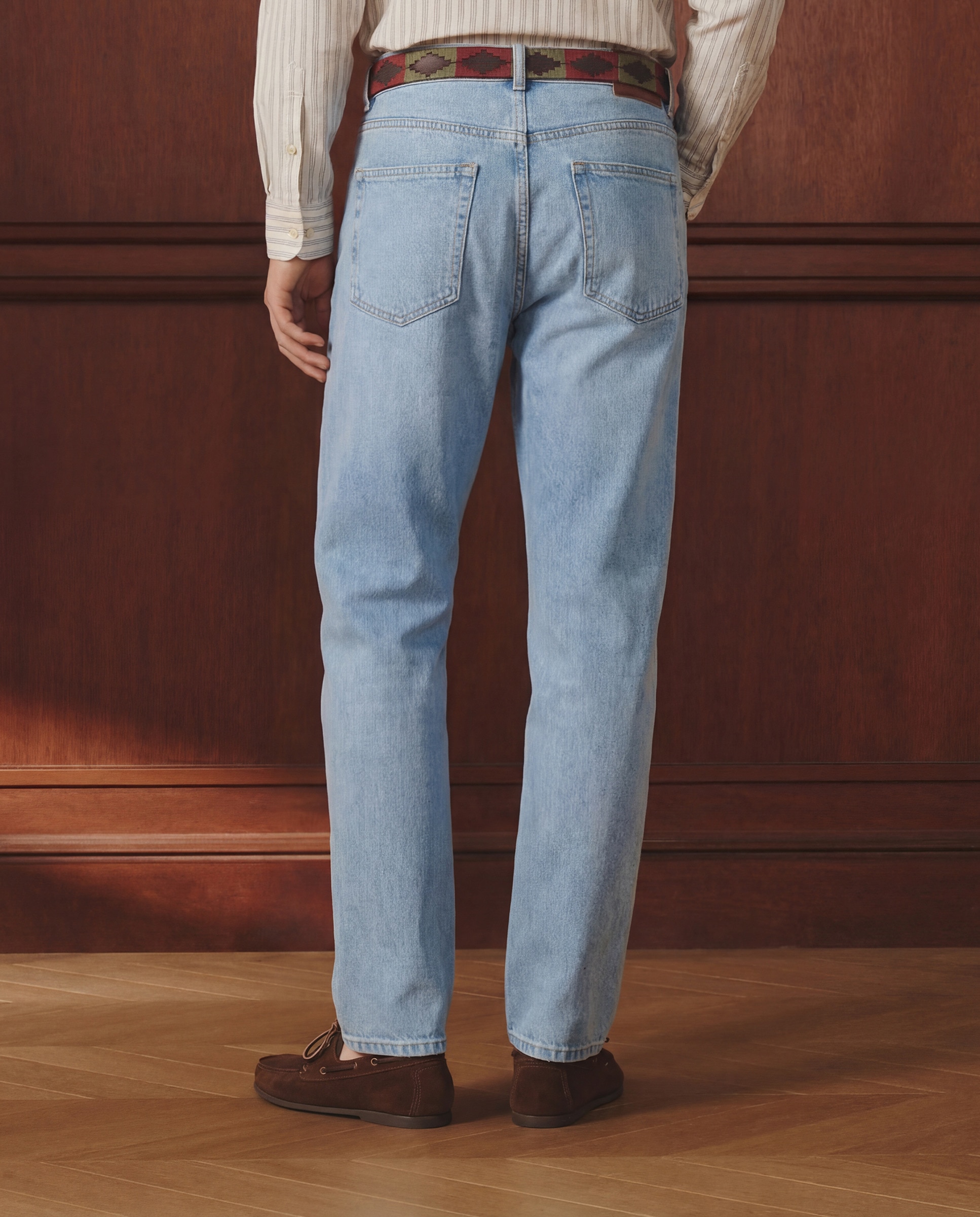 Jeans Straight Stretch Azul-claro-3