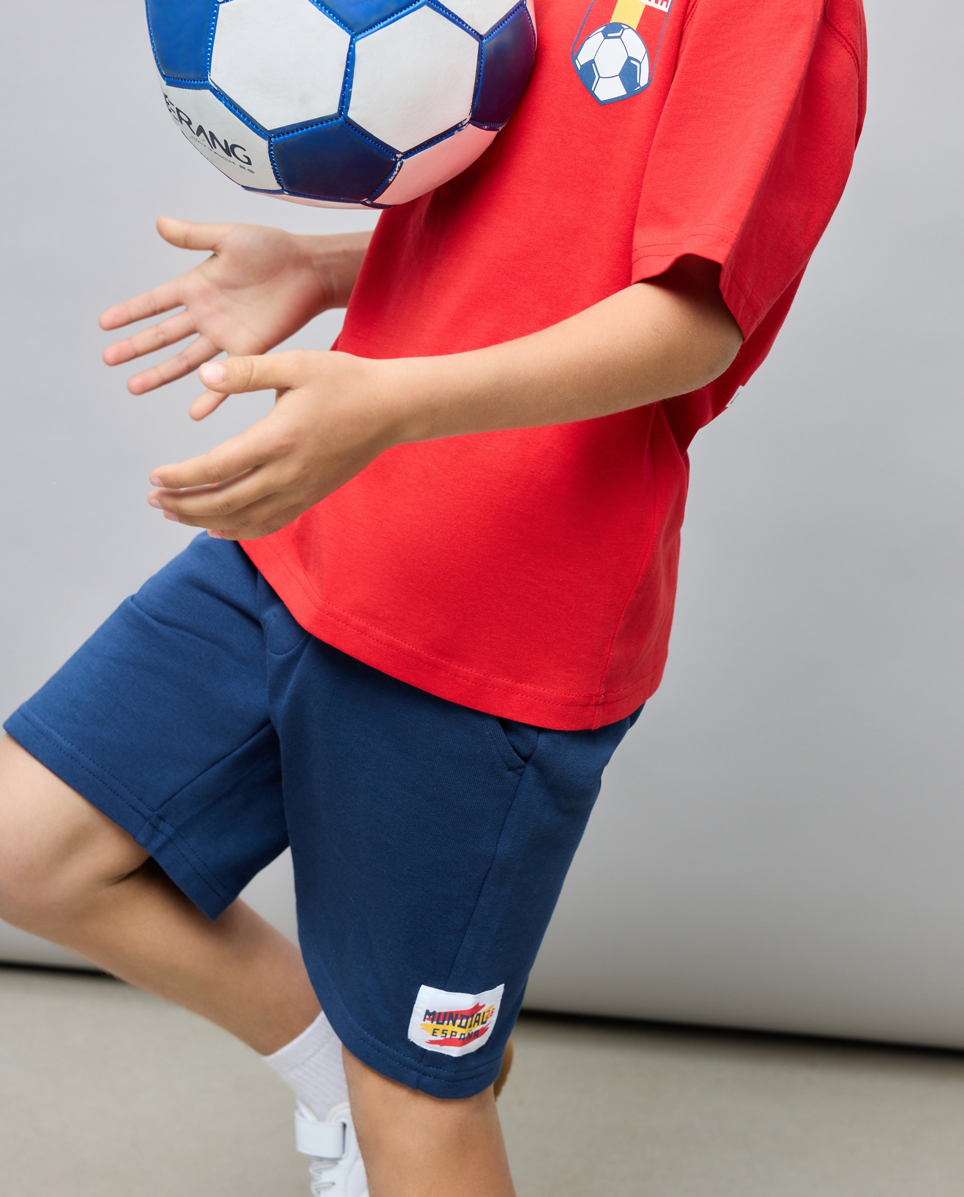 Bermuda felpa mundial para niño - Kids El Corte Inglés - Azul marino Azul marino-1