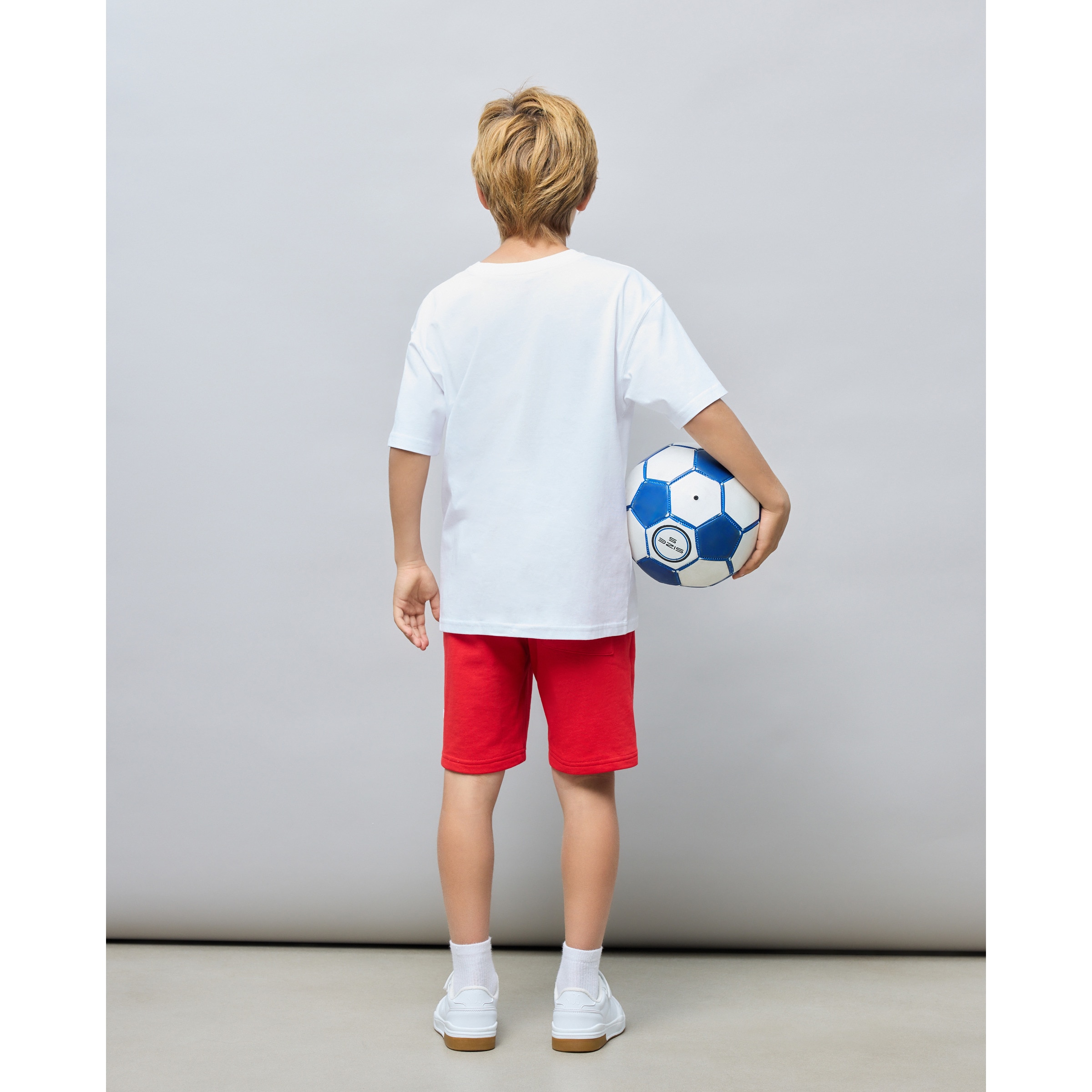 Imagem 0 de T-shirt de Manga Curta e Gola Redonda Mundial para Criança