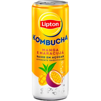 Kombucha Manga e Maracujá lata 33 cl - Lipton