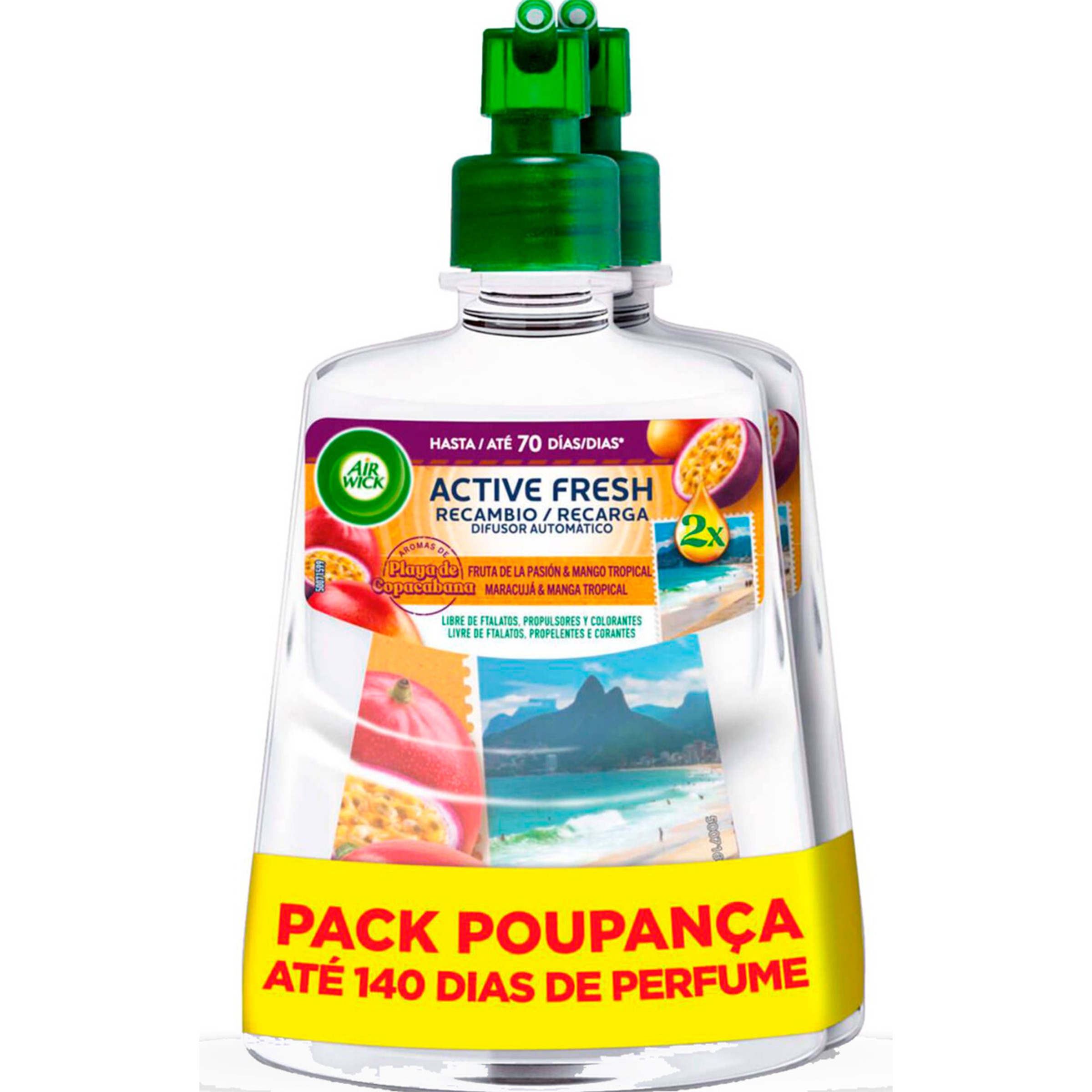 Ambientador Recarga Difusor Active Fresh recarga 1 unidade