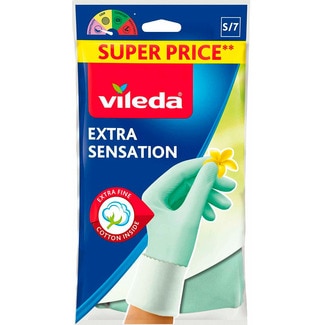 Luvas Sensation P/M embalagem 1 unidade - Vileda