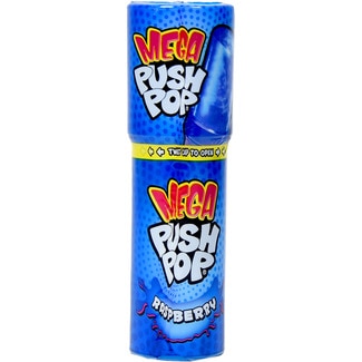 caramelo mega Push Pop 30 g - Topps