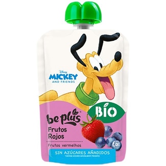 Bio frutos rojos sin gluten 100% fruta desde 4 meses bolsita 100 g sin azúcares añadidos - Be Plus