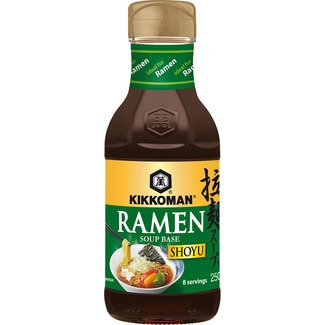 base para sopa ramen con shoyu botella 250 ml - Kikkoman