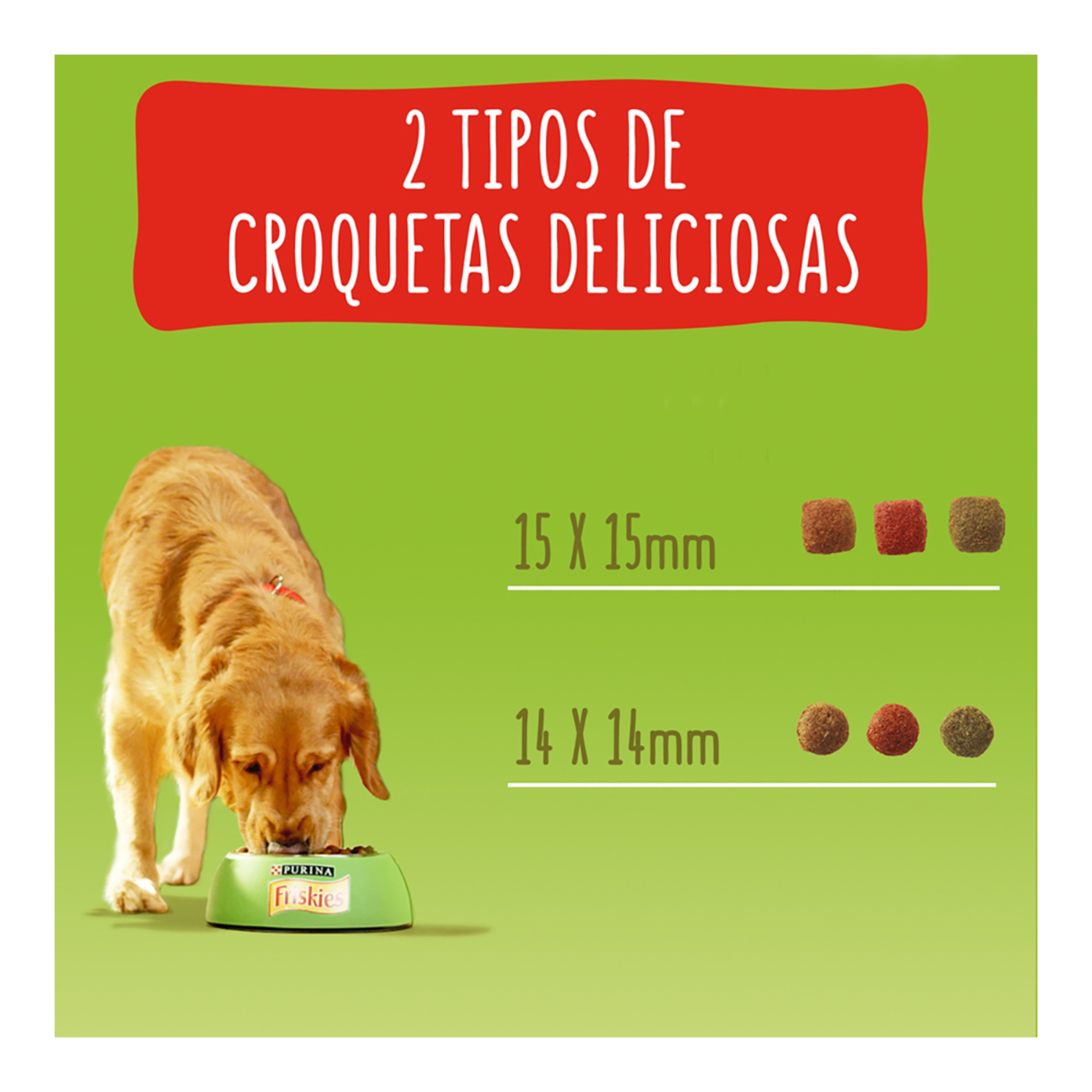 Pienso para perros adultos Friskies buey, cereales y verduras 5