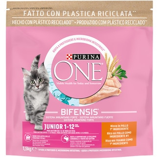 Junior pienso para gatos cachorros con pollo y cereales integrales envase 450 g - Purina One
