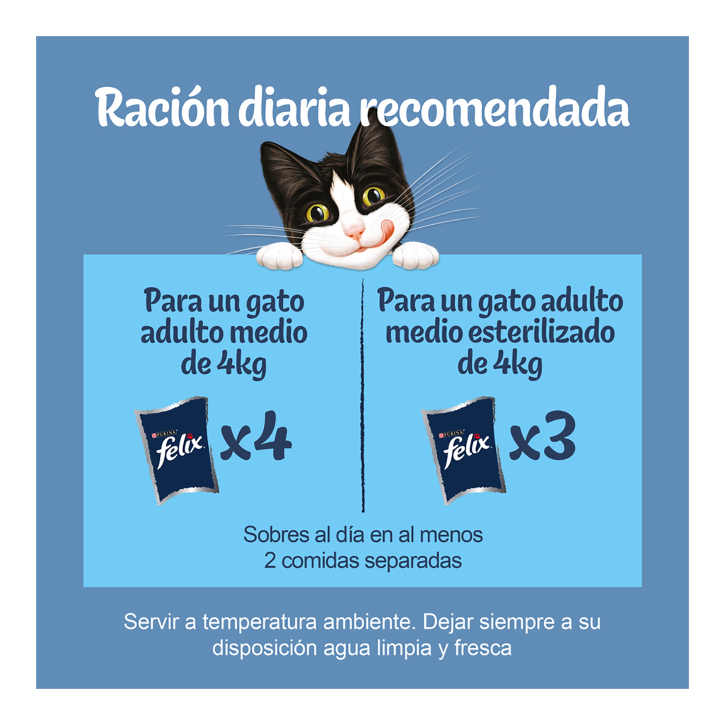 Comida húmeda para gatos Felix Sensations carnes en gelatina 3