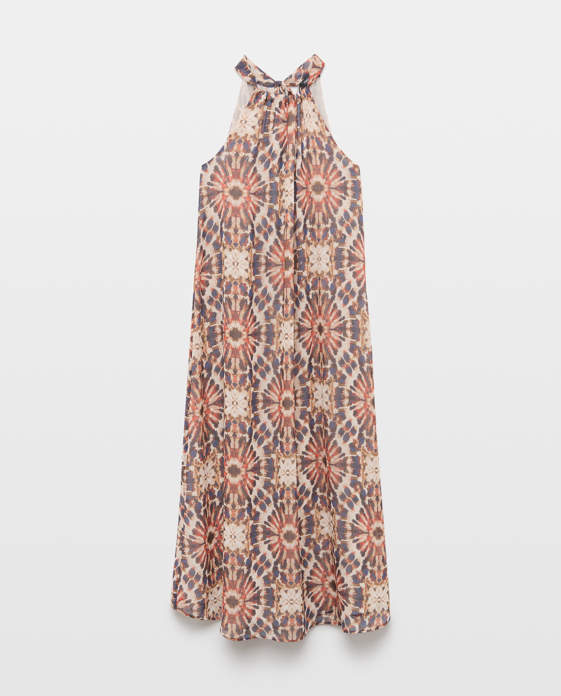 Imagem 0 de Vestido comprido com gola halter