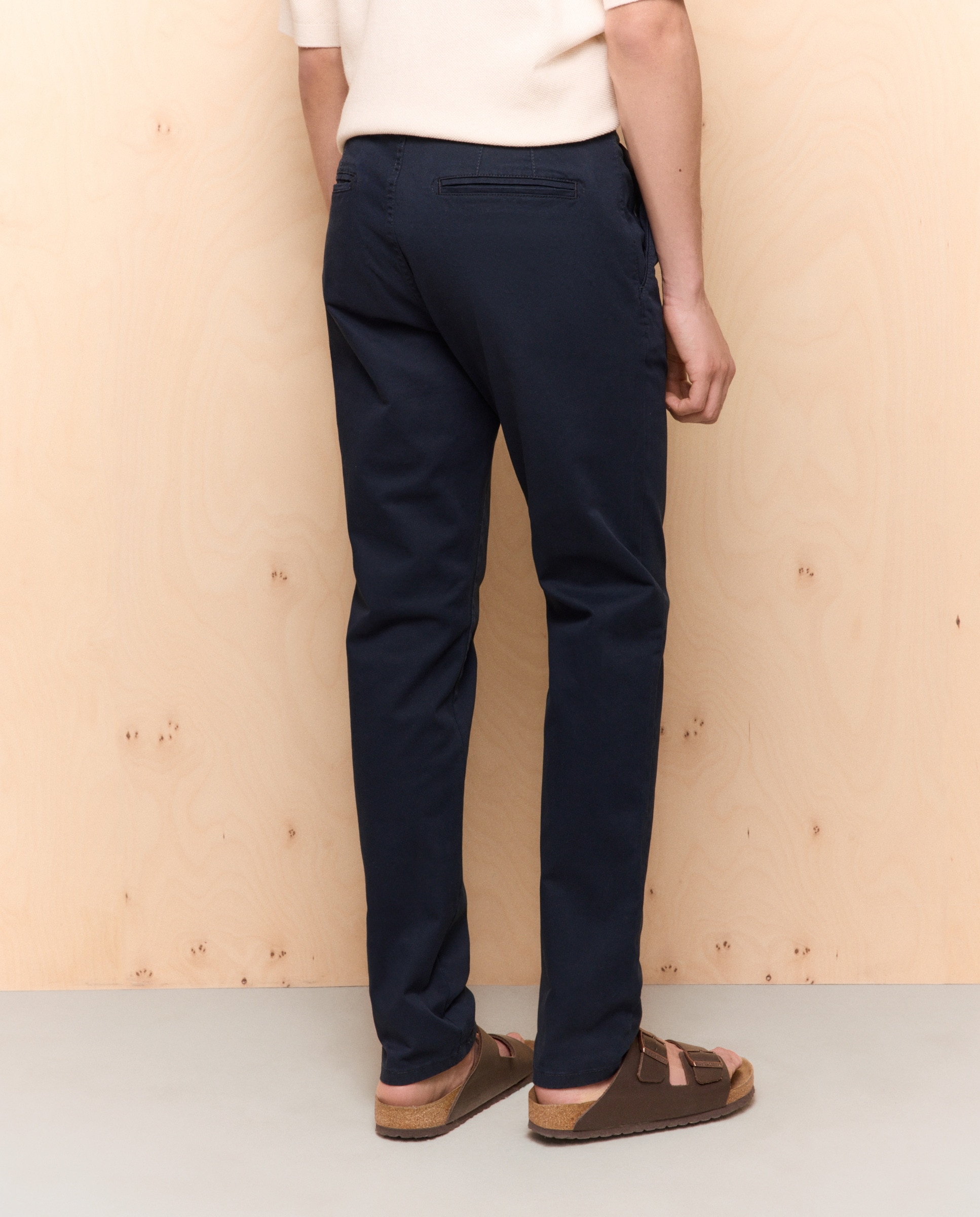 Imagen 3 de Chino de hombre skinny stretch - Easy Wear - Azul marino Azul marino