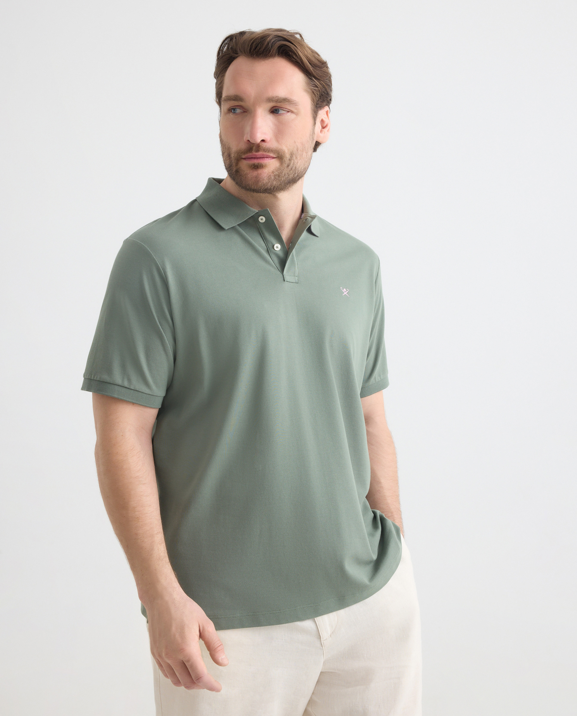 Imagem 0 de Polo Piqué Classic Fit Tamanhos Grandes com Manga Curta