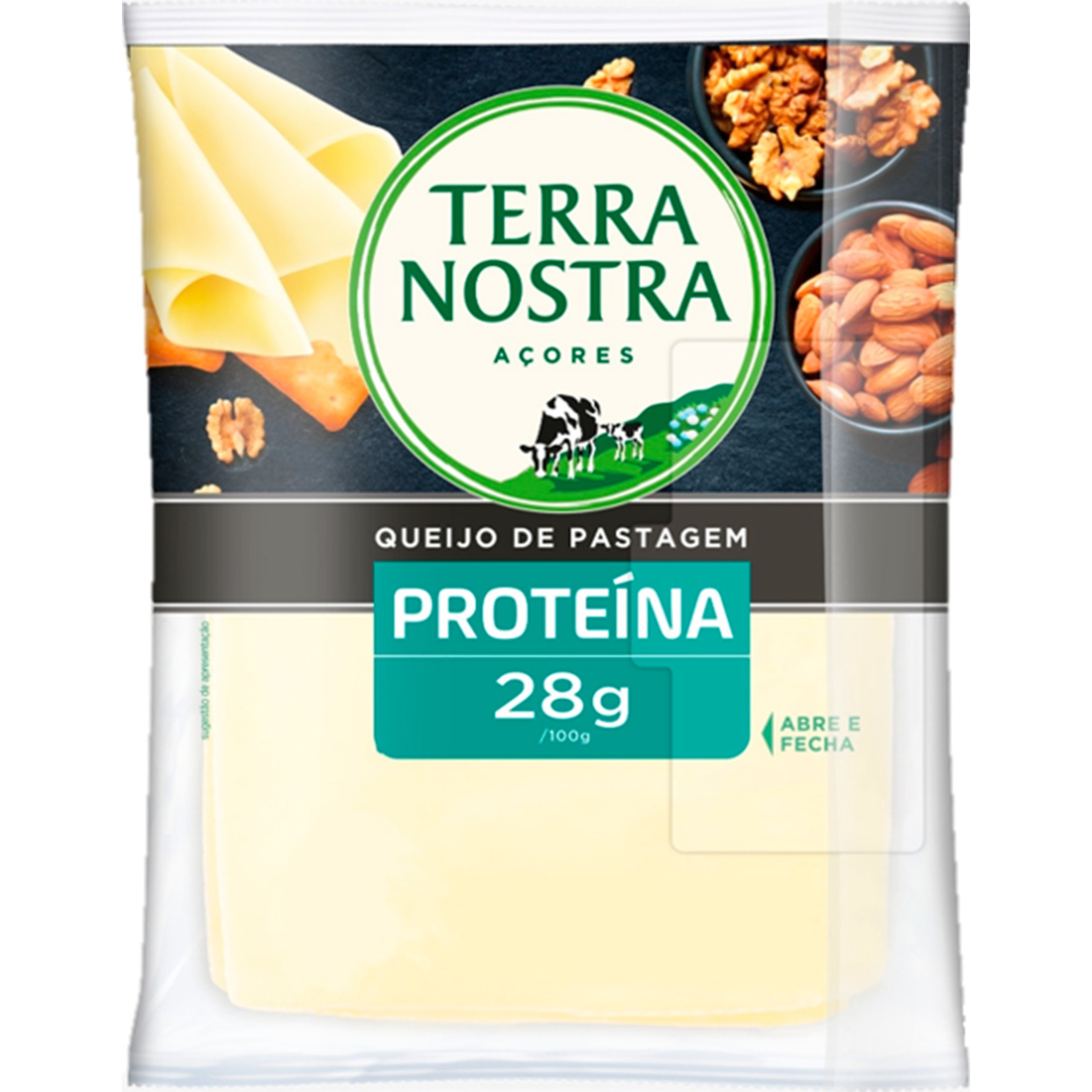 Queijo de Pastagem Proteína em Fatias embalagem 180 g
