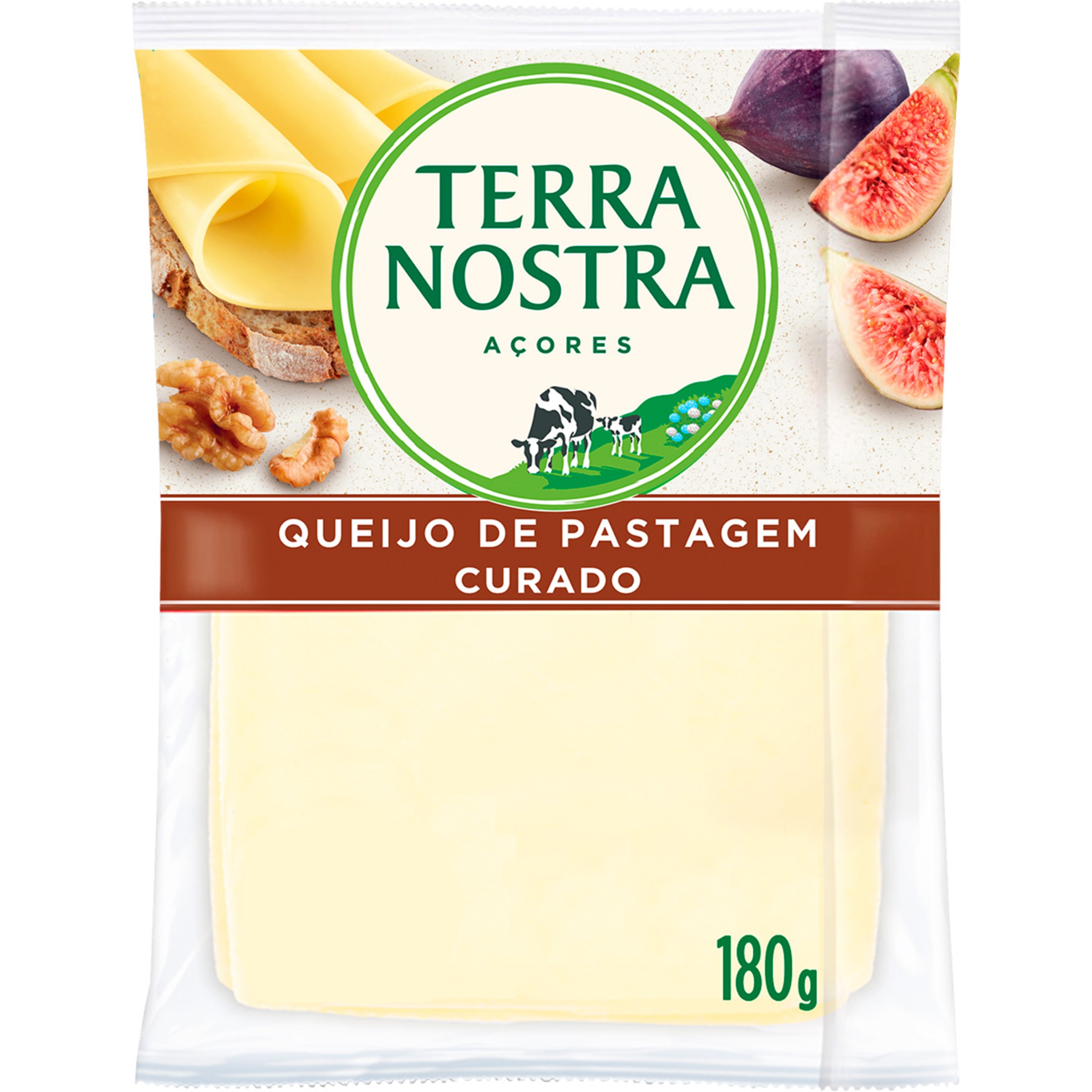 Queijo de Pastagem Curado em Fatias embalagem 180 g