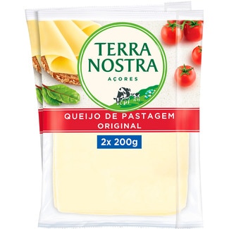 Queijo Flamengo de Pastagem Original em Fatias embalagem 2x200 g - Terra Nostra