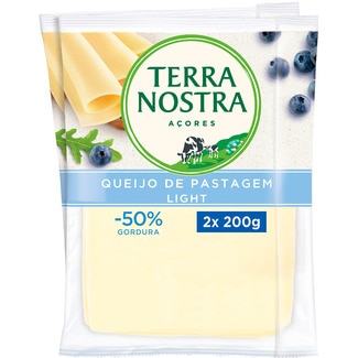 Queijo Flamengo de Pastagem Light em Fatias embalagem 2x200 g - Terra Nostra