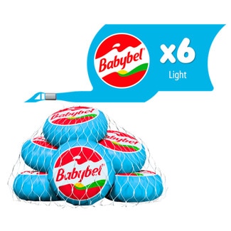 Queijo Mini Light 6 Porções embalagem 120 g - Babybel