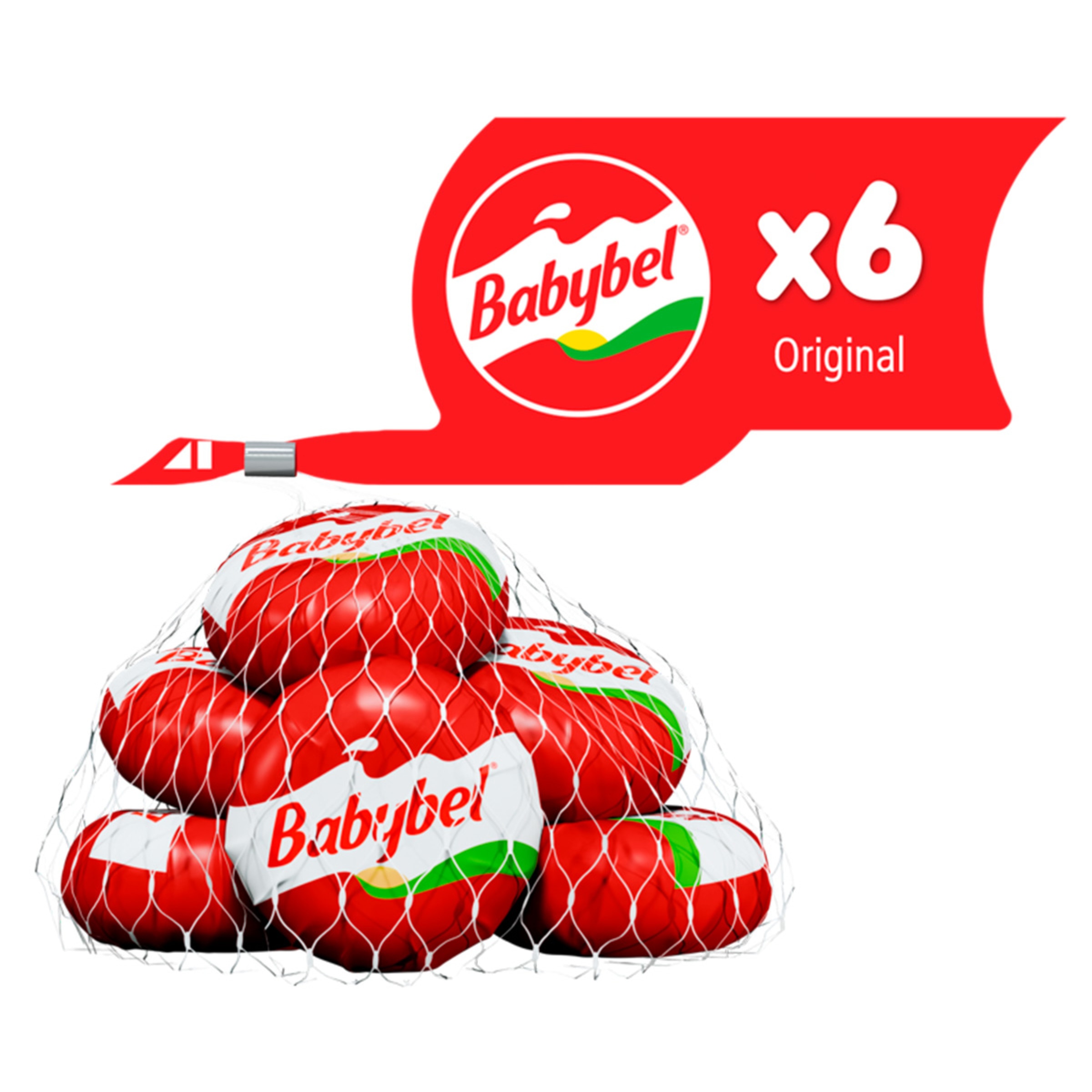 Queijo Mini Original 6 Porções embalagem 120 g