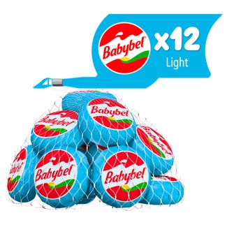 Queijo Mini Light 12 unidades unidade 240 g - Babybel